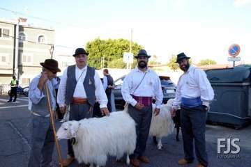 Alegre y participativa romería en El Ejido (Foto FJ Santana y TF)
